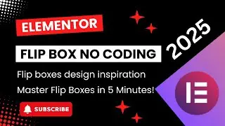 Create Flip Boxes with Elementor ⚡ | Quick & Easy Tutorial for 2025!