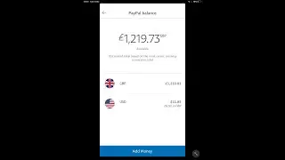 How to Add Pounds Currency or Balance to Your Paypal account