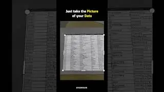 Excel tips- Convert PDF data to Excel #shorts