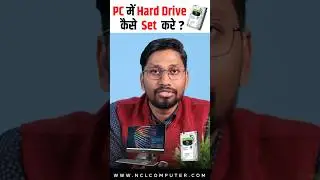 Add Hard🔌Drive in🖥️PC 