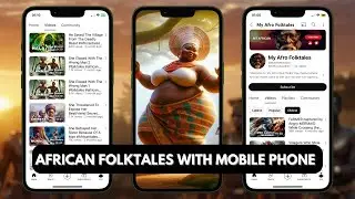 Create African FolkTale Story Videos For FREE with Mobile Phone |African FolkTale Stories with Phone