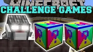 Minecraft: CYCLOPS GOLEM CHALLENGE GAMES - Lucky Block Mod - Modded Mini-Game