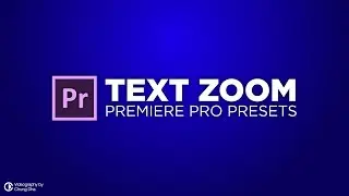 Text Zoom Presets Tutorial for 🎬 Premiere Pro by Chung Dha