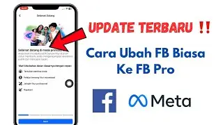 Cara Mengubah FB Biasa Ke FB Pro Di iPhone