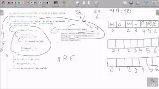 C# Program to Reverse Order of Words in a String