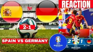 Spain vs Germany 2-1 Live Stream Euro 2024 Football Match Score Commentary Highlights Espana Vivo