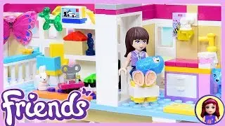 Lego Friends Custom Baby Nursery & Play Room for Triplets DIY Build
