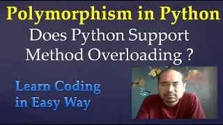 49. Does Python Support Method Overloading ?