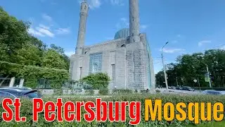 Saint Petersburg MOSQUE, Beautiful Petrogradskyi island