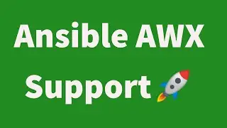 Ansible AWX Installation And Configuration Service Available