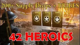 200+ Supply Drops + Bribes Opening (All 8 new Weapons)