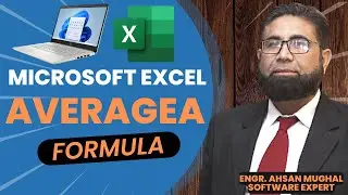 AverageA Formula, Microsoft Excel, #ahsanmughal