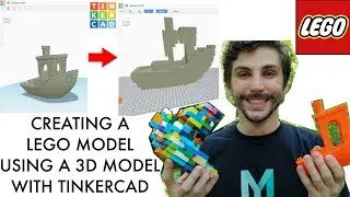 Creating a LEGO Benchy Using a 3D Model with Tinkercad TUTORIAL!