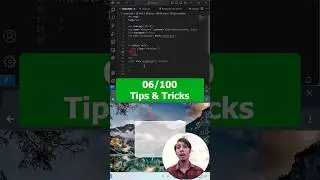 06/100 Tips & Tricks: Using Live Server to save time. 