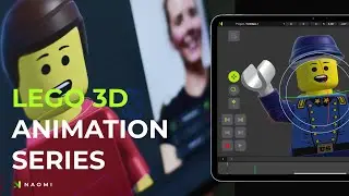 Creating 3D LEGO Animations with Naomi Animation App | Full Tutorial Series | Minifigures (2)