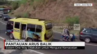 Go Mudik Jalur Selatan: Sistem One Way Diberlakukan untuk Urai Kemacetan