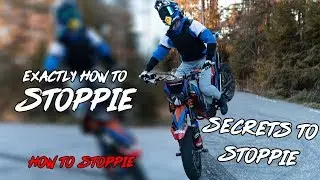 How to Stoppie Motorcycle | Secrets to 180 stoppie