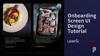 Onboarding Screen UI Design Tutorial in Figma I UI/UX Design