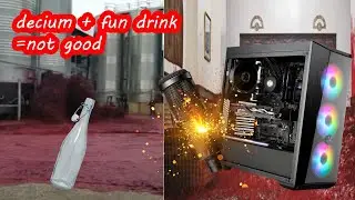 how i almost broke my computer and set my house on fire