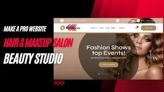 Modern Website  Hair Beauty & Makeup Salon | Makeup Stylist, Spa, Barber Salon Theme | Haarino Theme