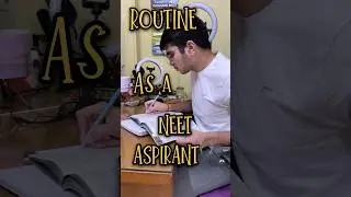 My NEET aspirant wala *routine*🩺🥹| NEET vlog 