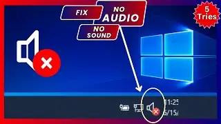 Fix Windows Audio Issue • FIX 