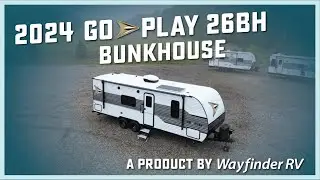 2024 Wayfinder RV GO PLAY 26BH Walk-through