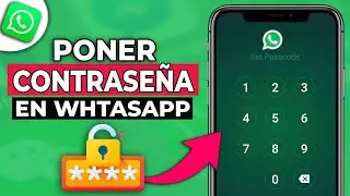 Cómo Poner CONTRASEÑA a WhatsApp y a Todos Tus Chats - MUY FÁCIL (2024)