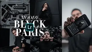 Moody BLVACK PARIS 🖤 en LIGHTROOM MOBILE 📱 // PRESET FREE + DNG