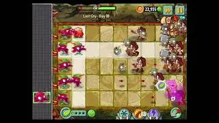 Plants vs. Zombies 2 - Lost City - Day 18 Walkthrough