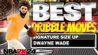 "SOSA" THE BEST DRIBBLE MOVES FOR ANY PLAYSTYLE IN NBA 2K24!!!!!