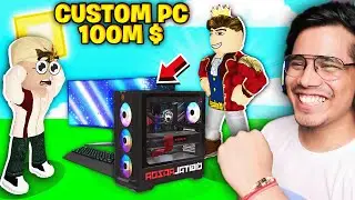 I SURPRISED JACK With 100M $ CUSTOM PC🤑| Roblox