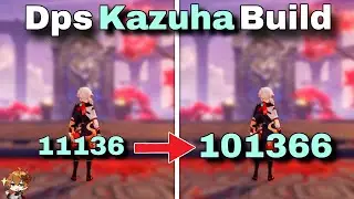 DPS Kazuha build | Genshin Impact