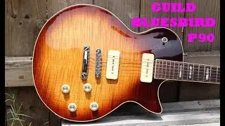 USA Guild Bluebird P90 Guitar Demo FOR SALE