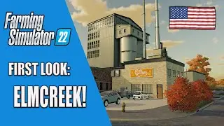 FS22 | FIRST LOOK: ELMCREEK | US MAP! Farming Simulator 22.