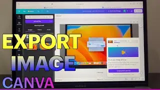 How to Export Image on Canva ( Download Image on Canva )