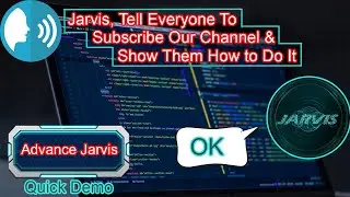 Advance JARVIS AI DEMO | Artificial Intelligence Project in Python Language | IronMan Jarvis Project