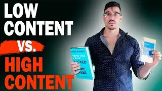 Low Content Books VS. High Content Books - Which One? (Kindle Publishing)