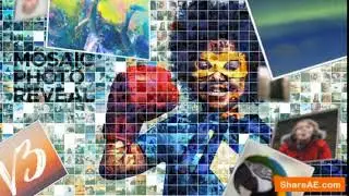 VIDEOHIVE MOSAIC PHOTO REVEAL V3