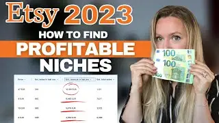 How to find the most profitable digital product niches on Etsy in 2023 | Hot to make money online