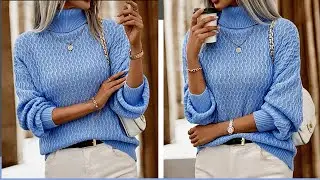 ЭЛЕГАНТНЫЙ И НЕЖНЫЙ СВИТЕР ОТ SHEIN💥 Мастер класс. 