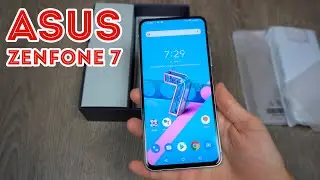 ASUS ZenFone 7 распаковка второго поколения поворотных камер