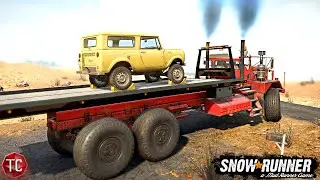 SnowRunner: New HUGE ROLLBACK TOW TRUCK!