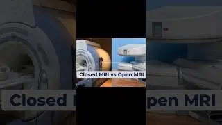 Closed vs Open MRI  #mri #medicalimaging #radiology #shorts