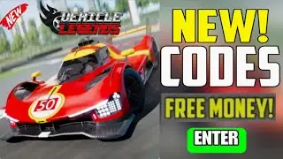 ALL *NEW* VEHICLE LEGENDS CODES 2023 - LATEST ROBLOX VEHICLE LEGENDS CODES