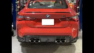 Toronto Red G82 M4 arrives at Steve Thomas BMW