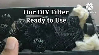 DIY AQUARIUM FILTER | Aquarium Filter Cleaning Process #aquarium #diyfilter