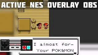 Show NES Controller on Stream OBS! Display Controller in LiveStream! Onscreen Controls OBS!