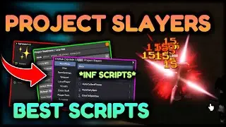 [UPD 1.5🎆🥶] PROJECT SLAYERS HACK GUI🔥AUTO FARM, INF SPINS🔥 Roblox Project Slayers Script *Pastebin*