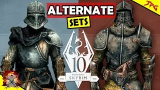 HOW To Get Alternate Iron And Steel Armour Sets In Skyrim Anniversary Edition /Creation Club DLC/MOD